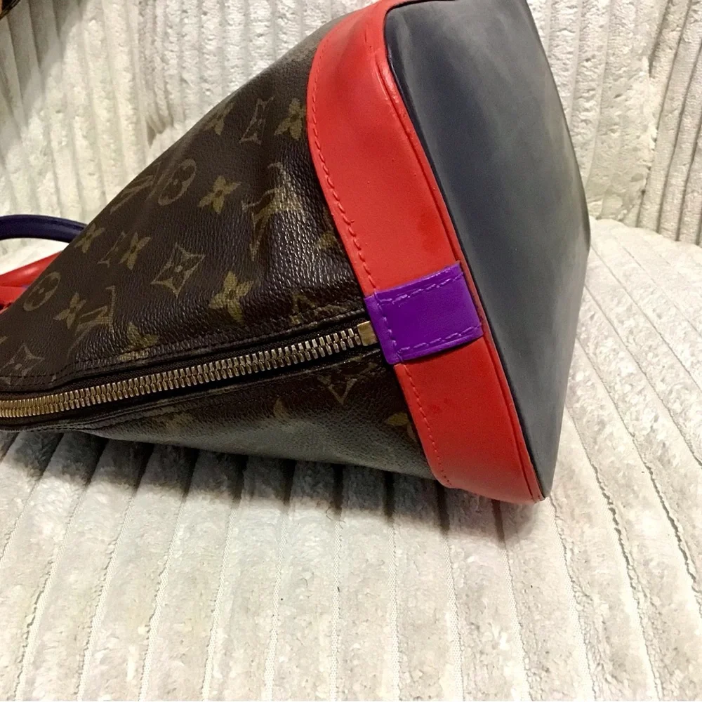 Authentic Louis Vuitton Alma Customized Bag - Picture 13 of 16